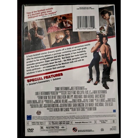 Next Day Air DVD Featuring Mike Epps Wood Harris & Mos Def - Picture 2 of 2
